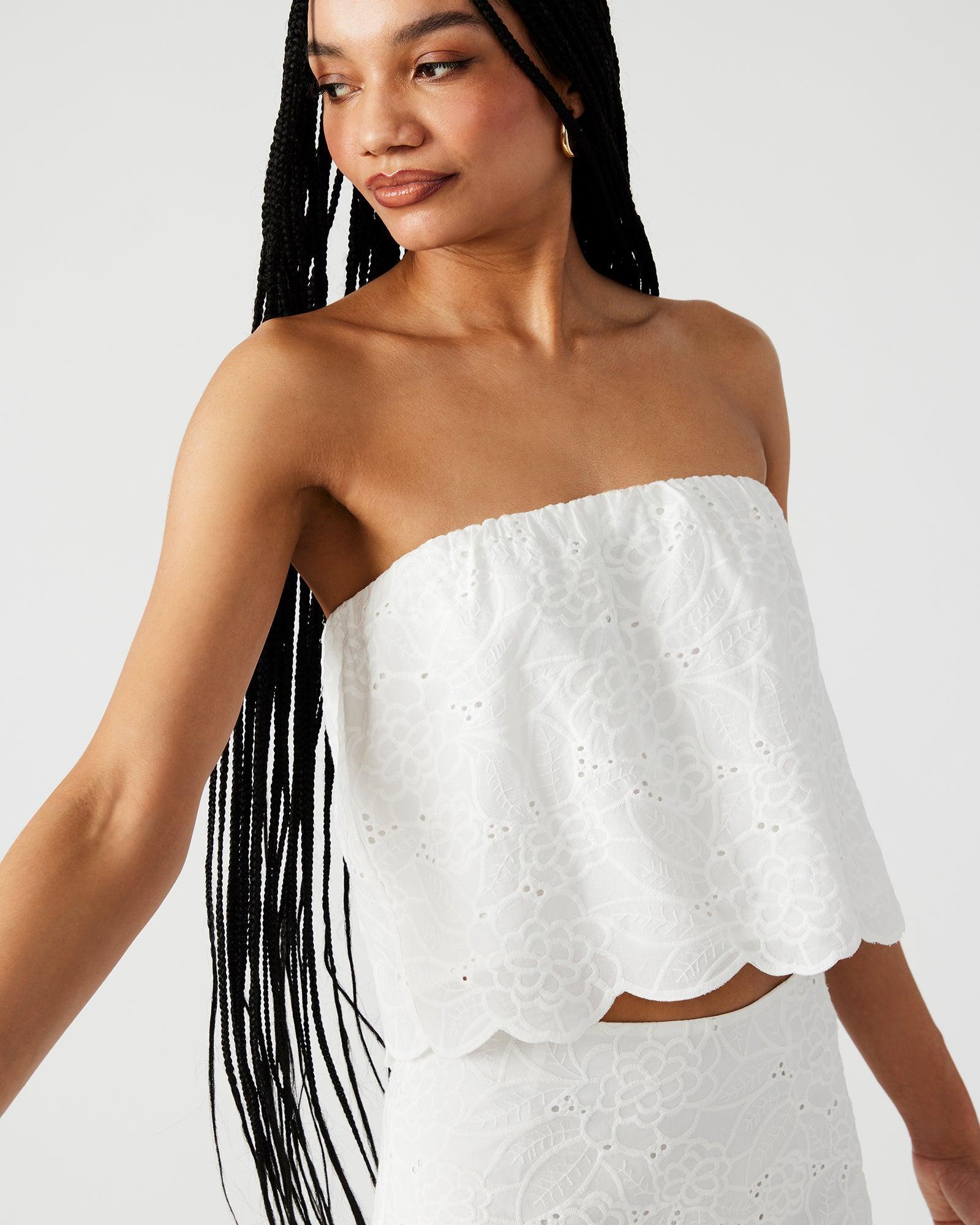 AMALIA TOP WHITE Female Product Image
