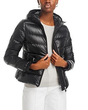 Moncler Gles Hooded Down Puffer Jacket Product Image