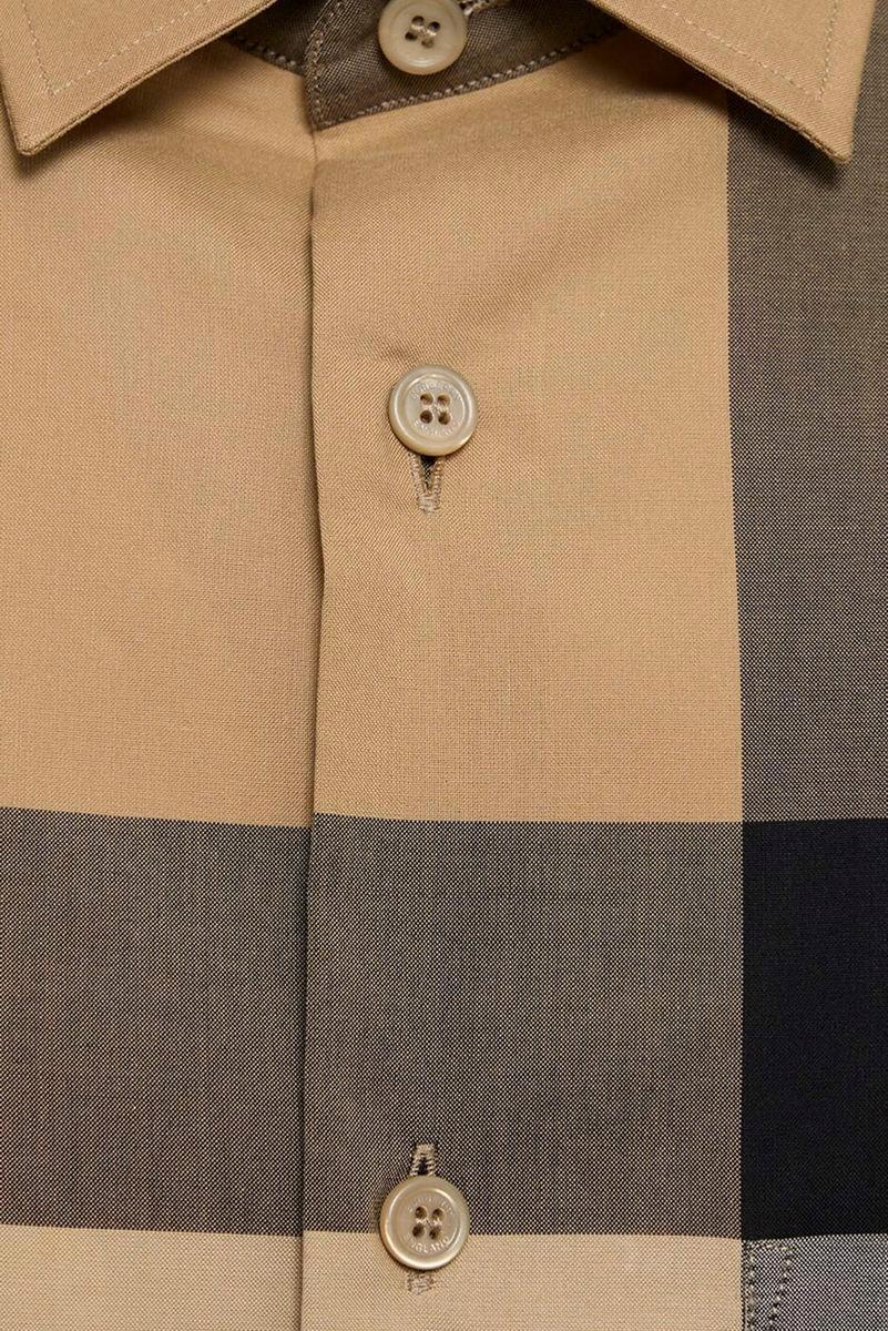 checkered cotton shirt Product Image
