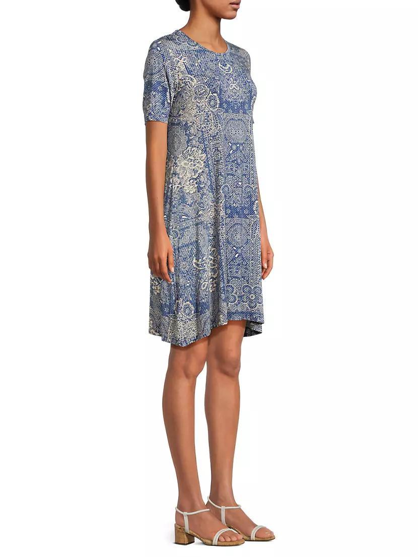 The Janie Favorite Paisley Knee-Length Dress Product Image