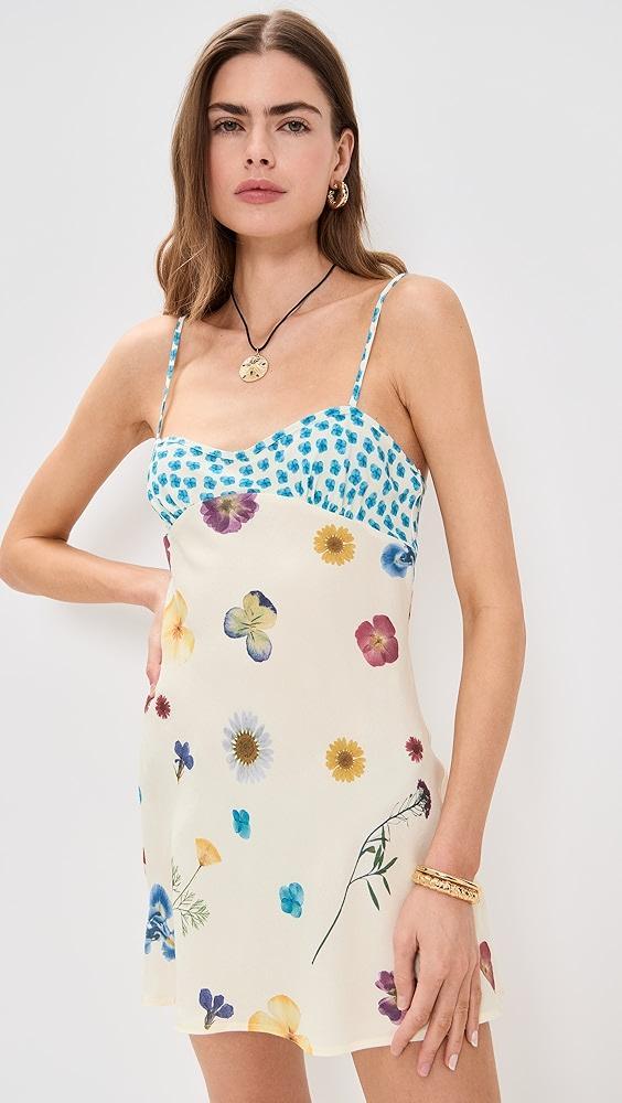 VRG GRL Love Language Bias Cut Mini Dress | Shopbop Product Image