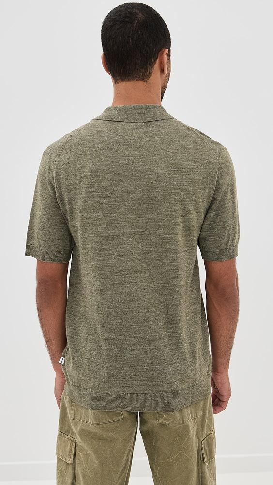 NN07 Thor Button Down Sweater Polo | Shopbop Product Image