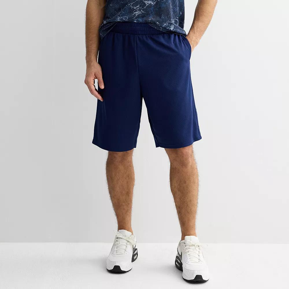 Men's Tek Gear® 10.5 in. Basketball Shorts, Size: XL, Blue Beauty Product Image