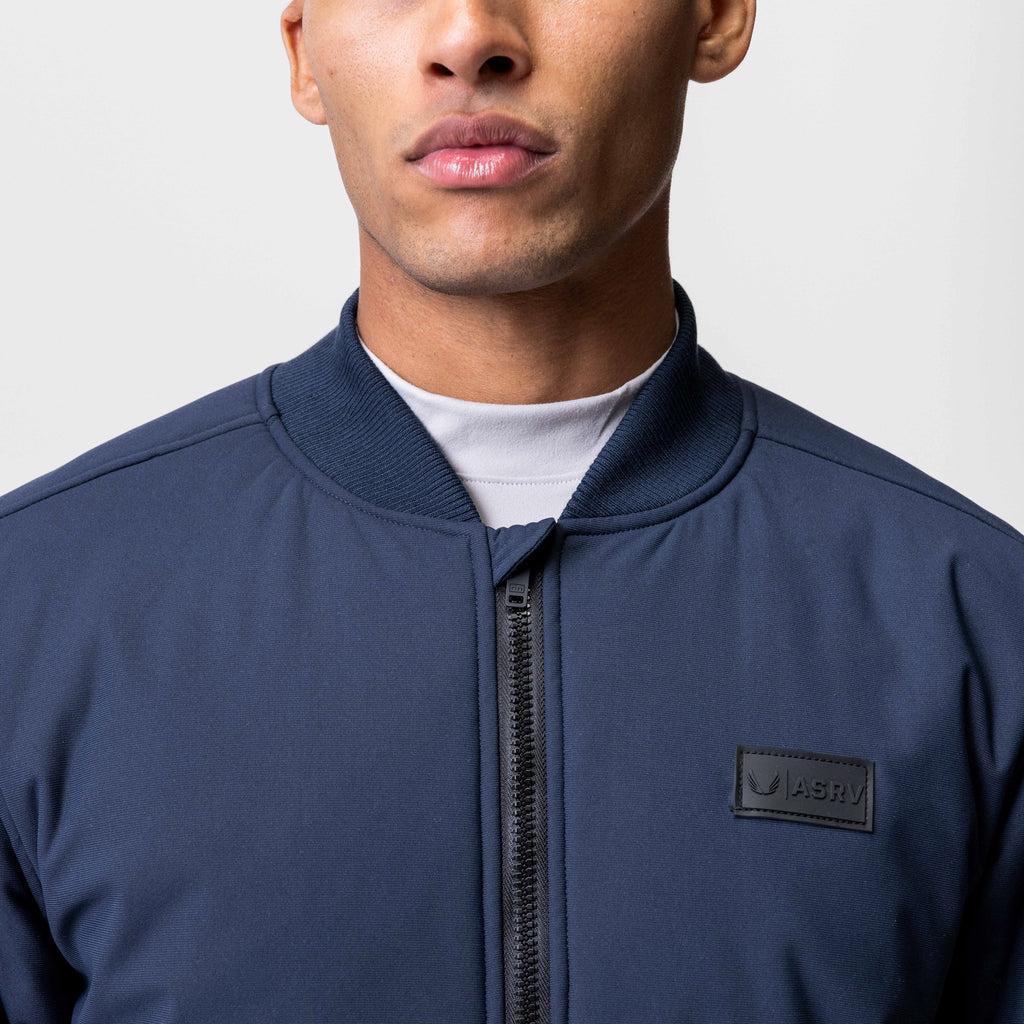 0677. Kinterra™ Weatherproof Bomber Jacket - Navy Product Image