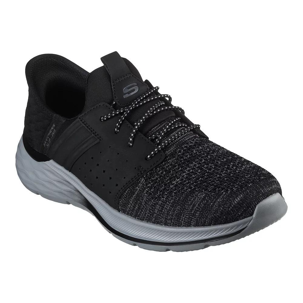 Skechers Hands Free Slip-ins® Relaxed Fit® Garner Newick Men's Shoes, Size: 7.5, Black Product Image