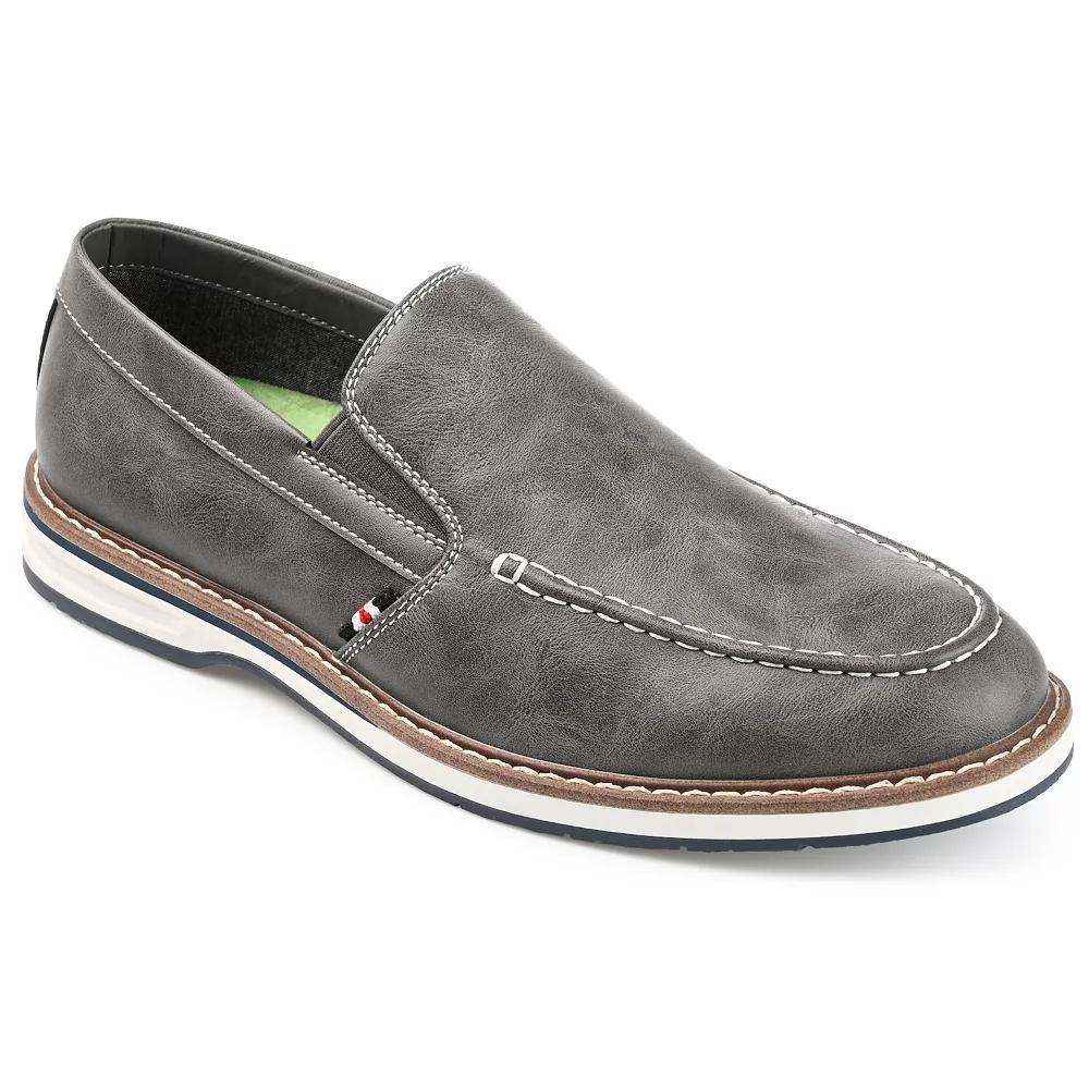 VANCE Harrison Men's Slip-On Casual Loafers, Size: 13, Gray Product Image