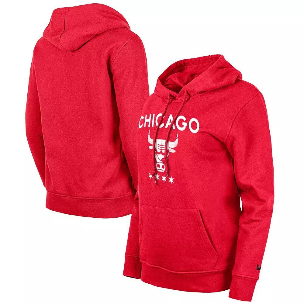 Womens New Era Houston Rockets 2023/24 City Edition Pullover Hoodie Product Image