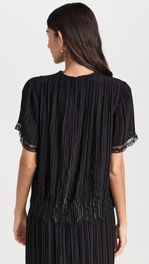 Zimmermann Pleated Top | Shopbop Product Image