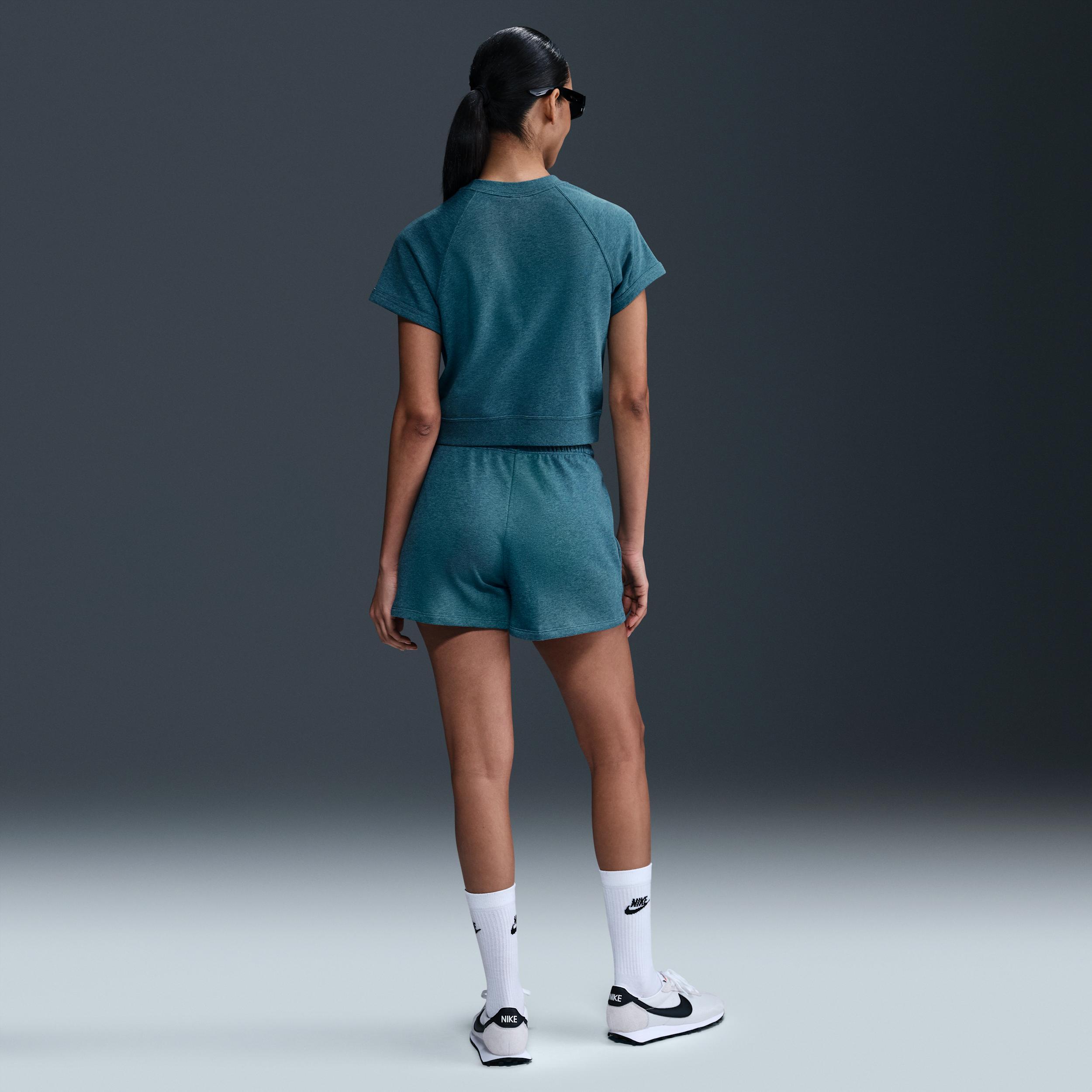 Women's Nike Sportswear Chill Terry Short-Sleeve French Terry Top Product Image