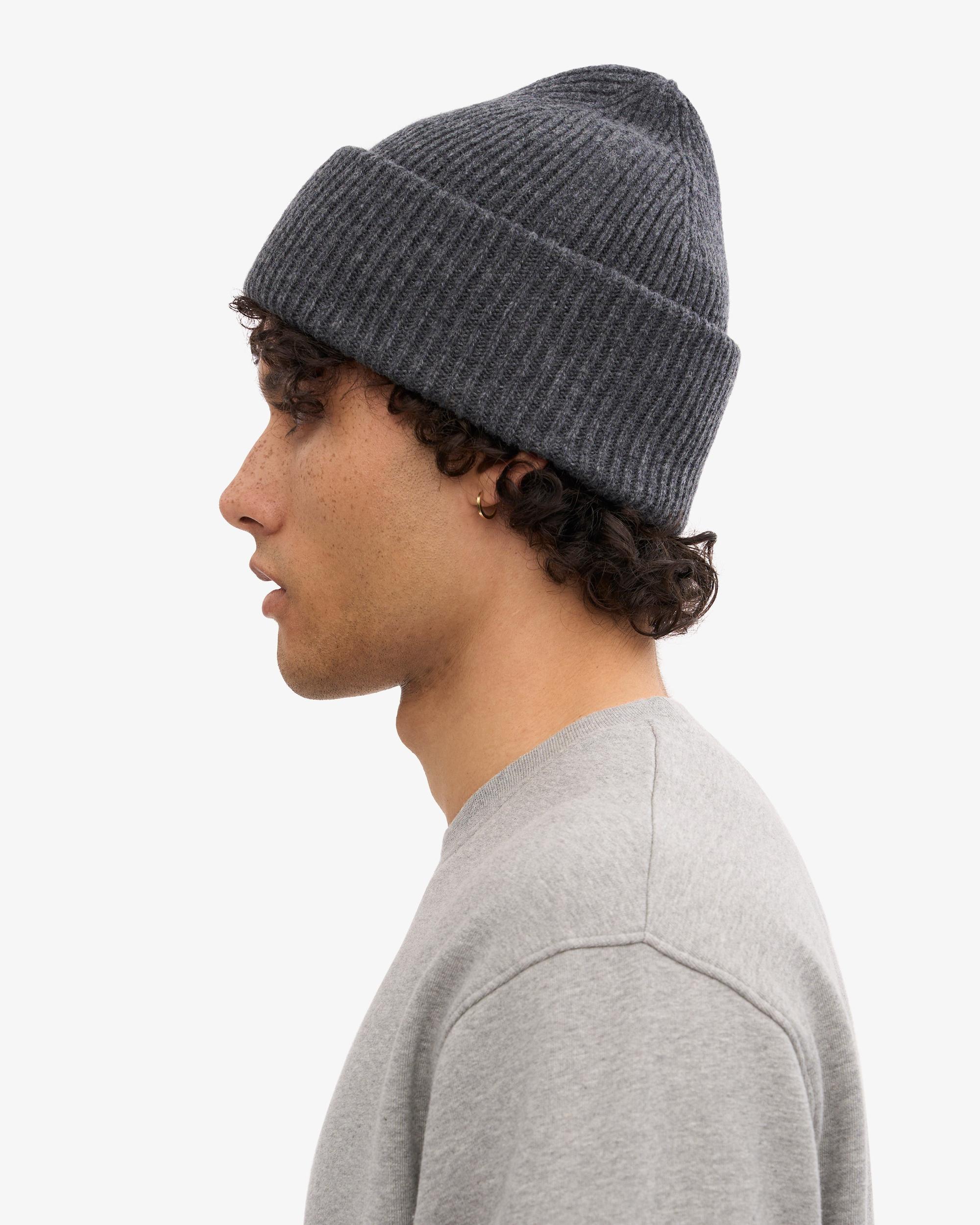 Merino Wool Hat - Lava Grey Product Image