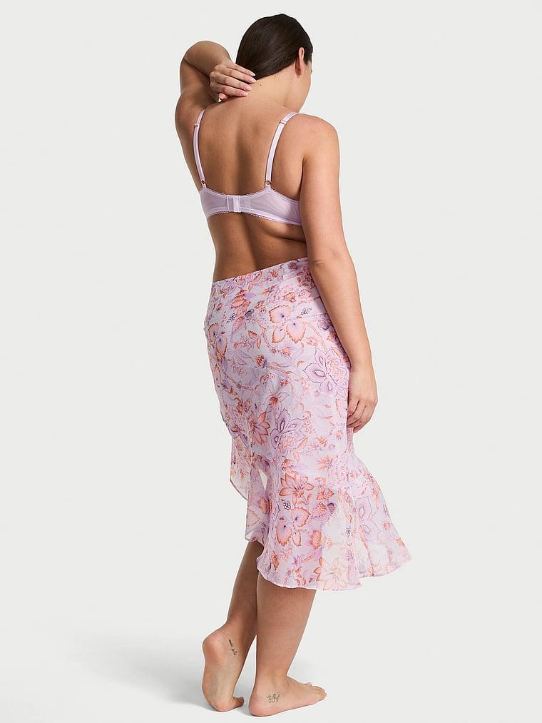 Vintage Blossom Chiffon Handkerchief Skirt Product Image