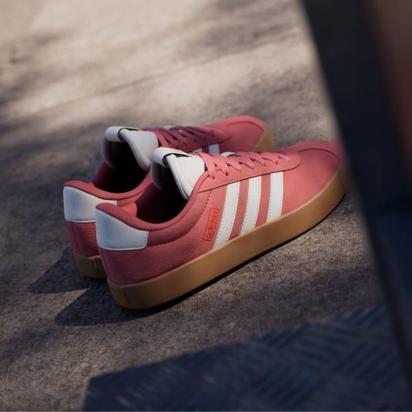 adidas VL Court 3.0 Shoes Preloved Scarlet M 4 / W 5 Unisex Product Image