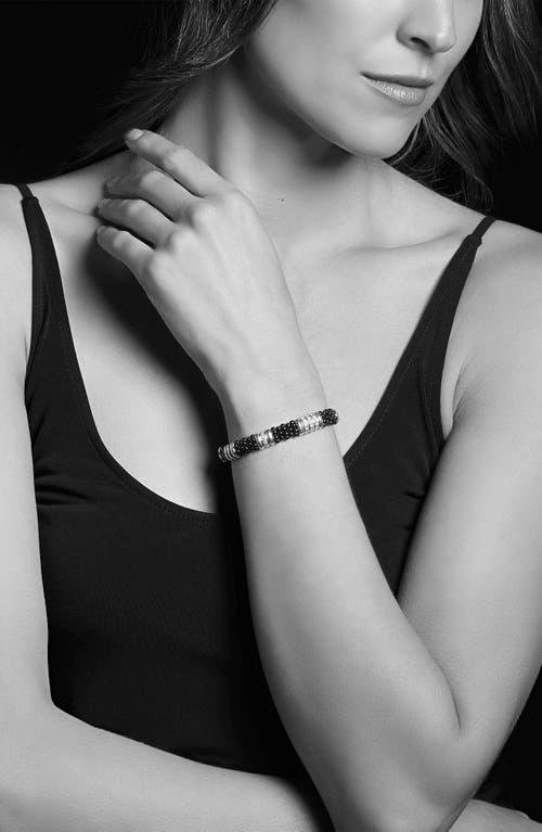 Black Caviar Diamond 3-Link Bracelet Product Image