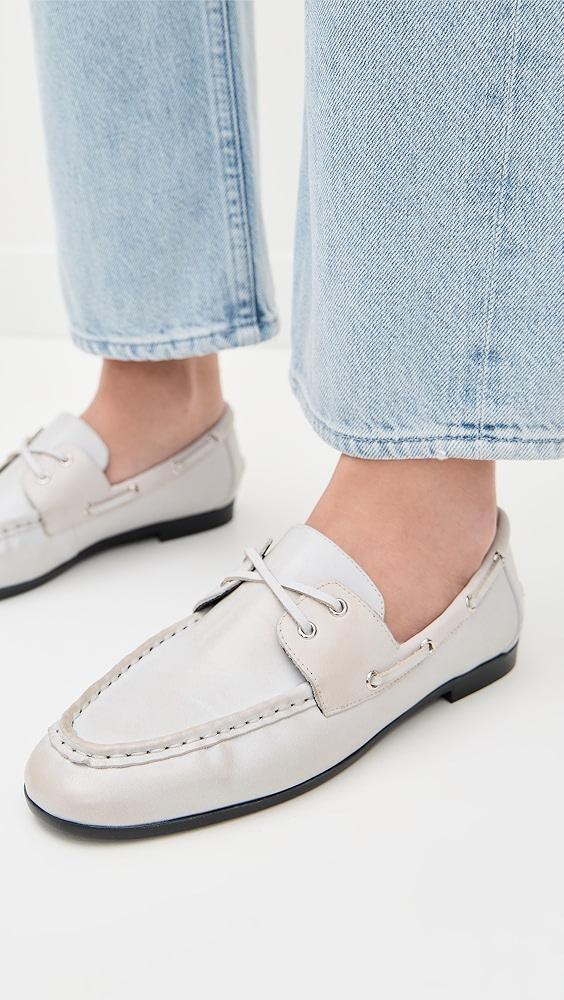 Black Suede Studio Davy Flats | Shopbop Product Image