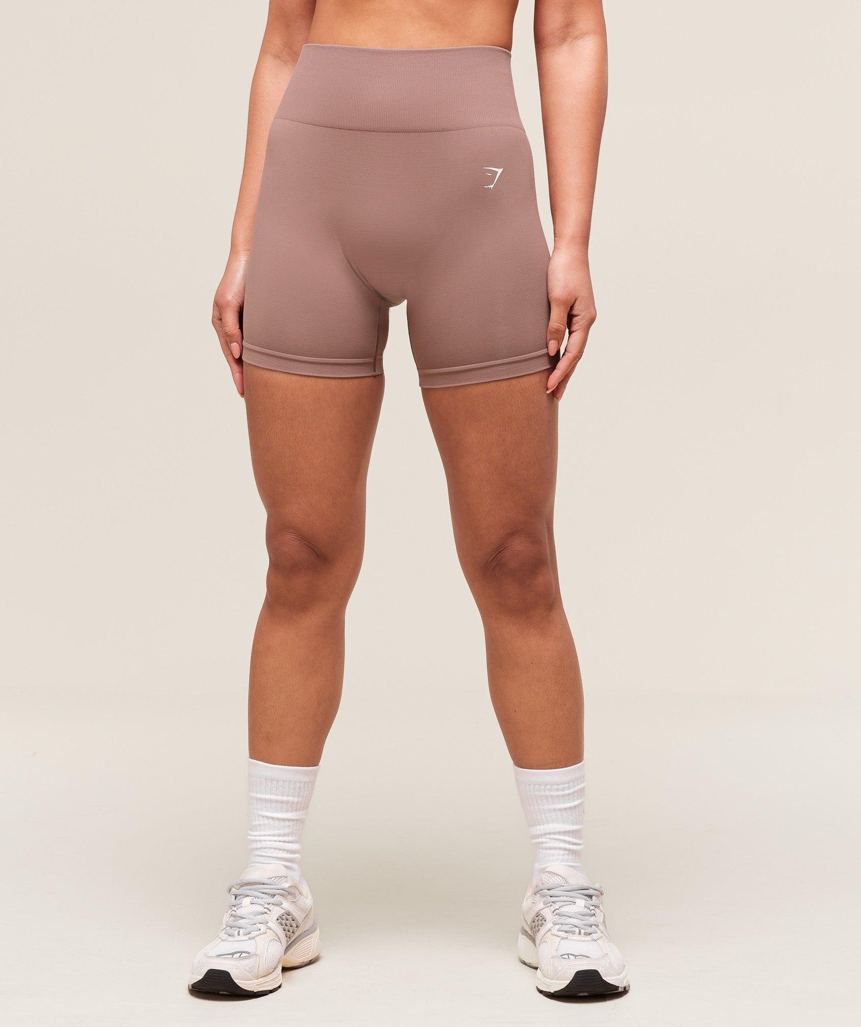 Gymshark Everyday Seamless Shorts - Chestnut Pink Female Product Image