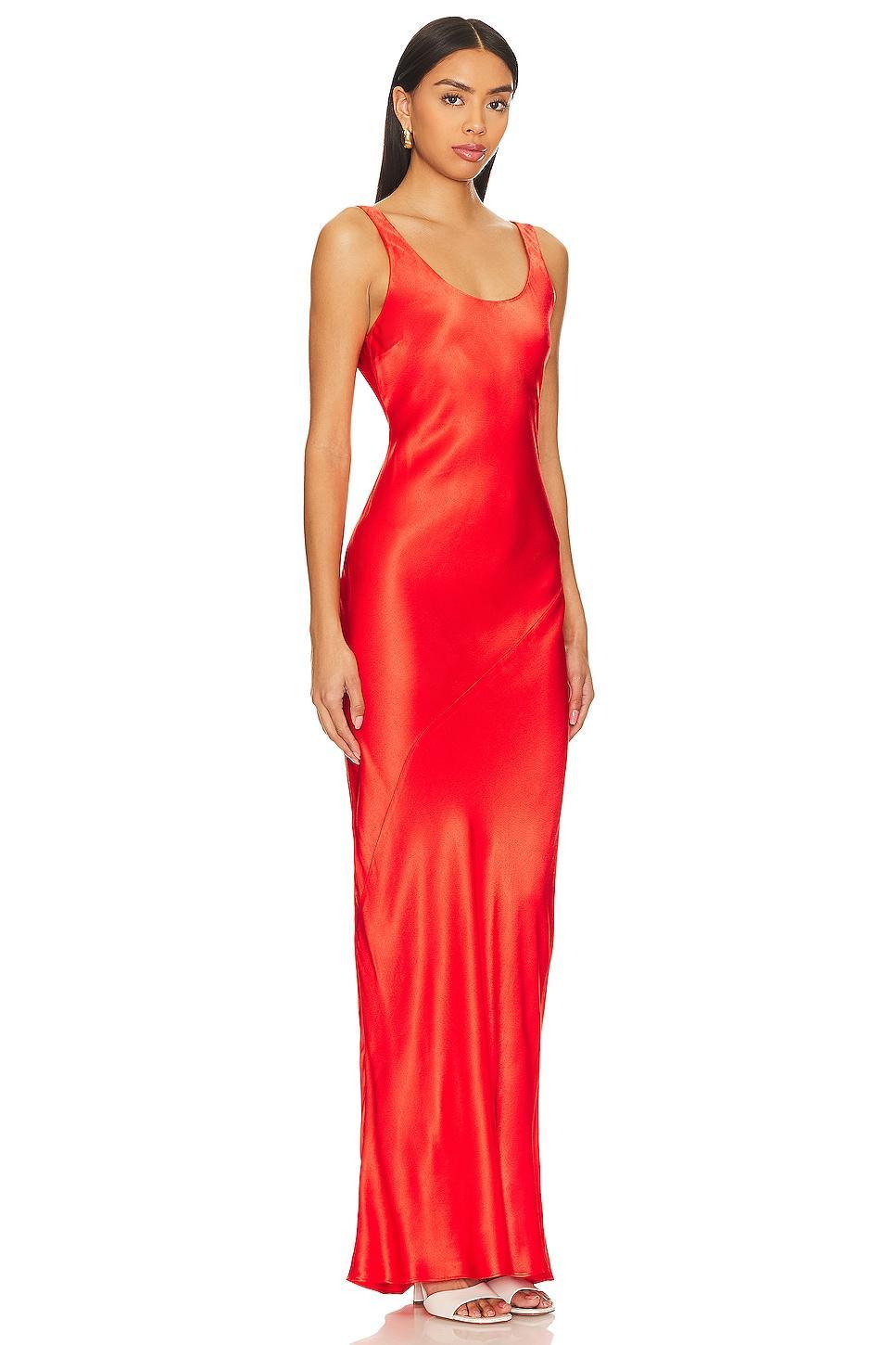 Adelyn Bias Dress Line & Dot Product Image