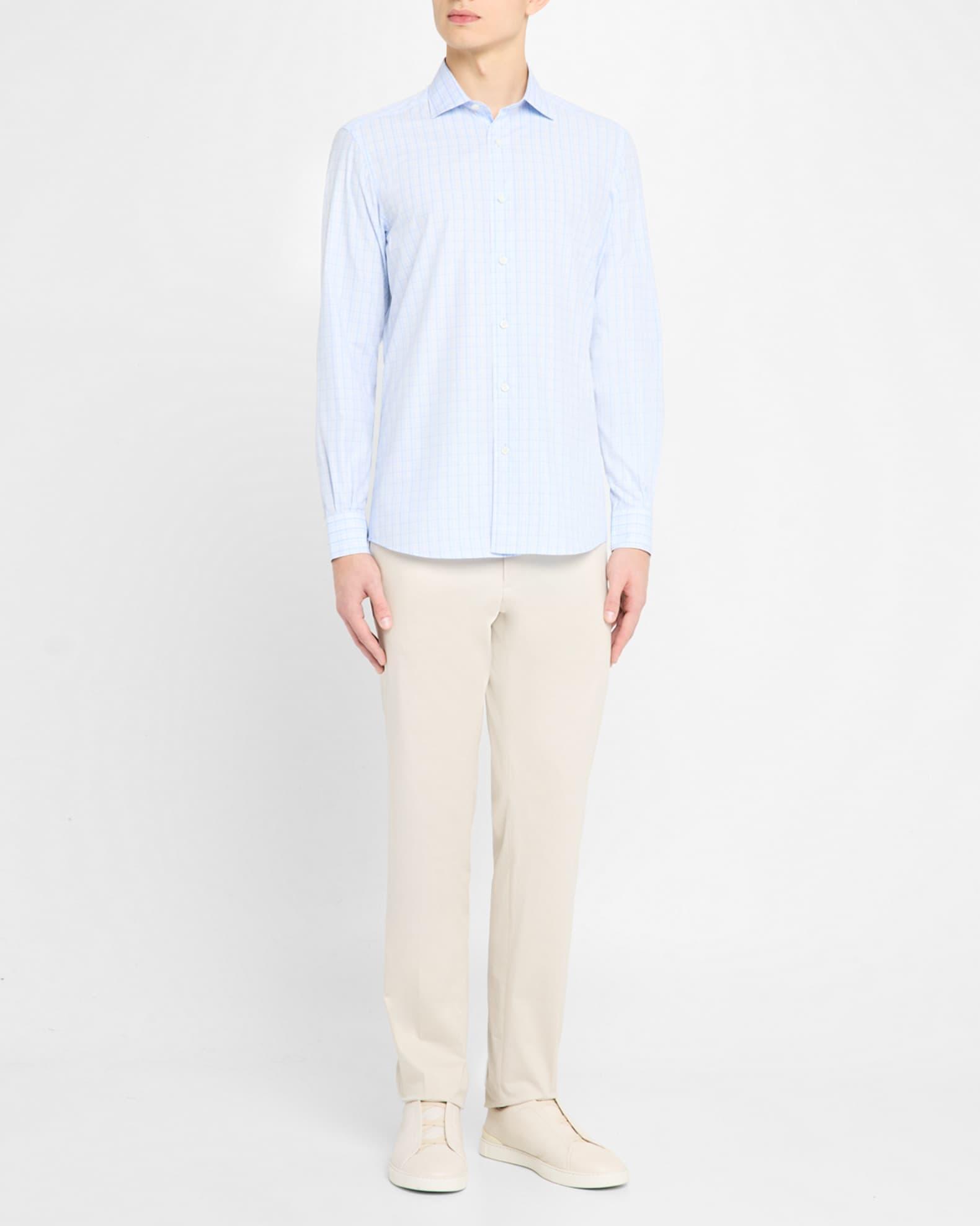 Men's Plaid Sport Shirt Product Image