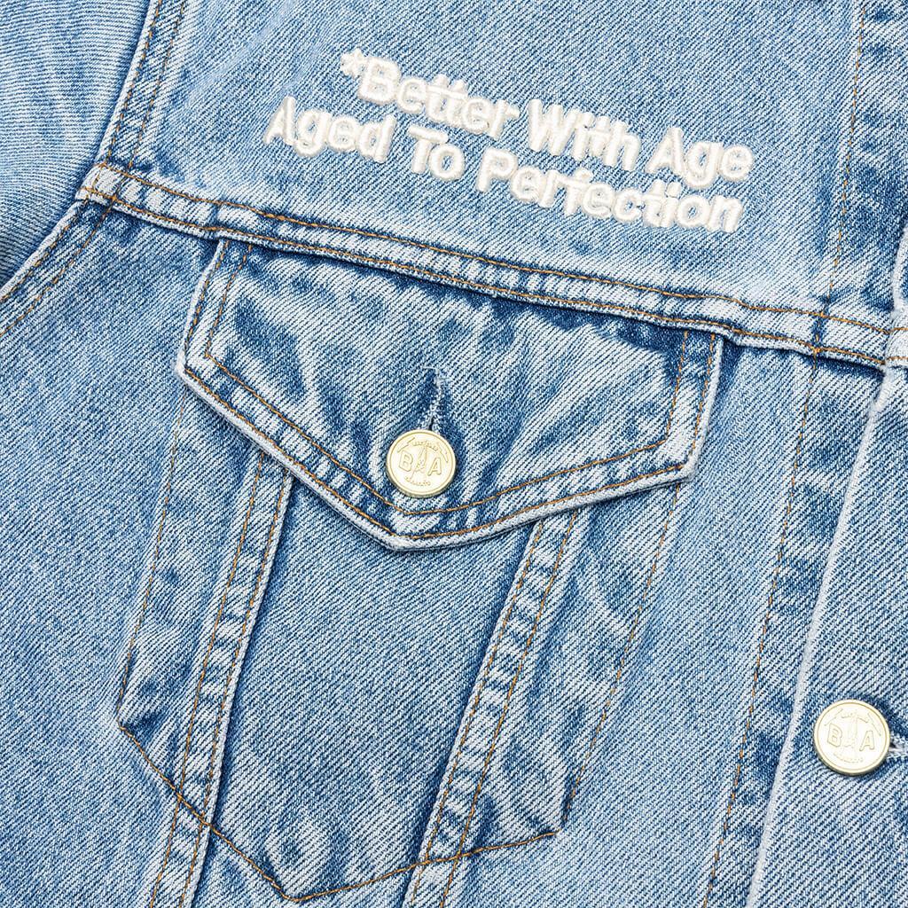 Portrait Denim Jacket - Multi Male Product Image