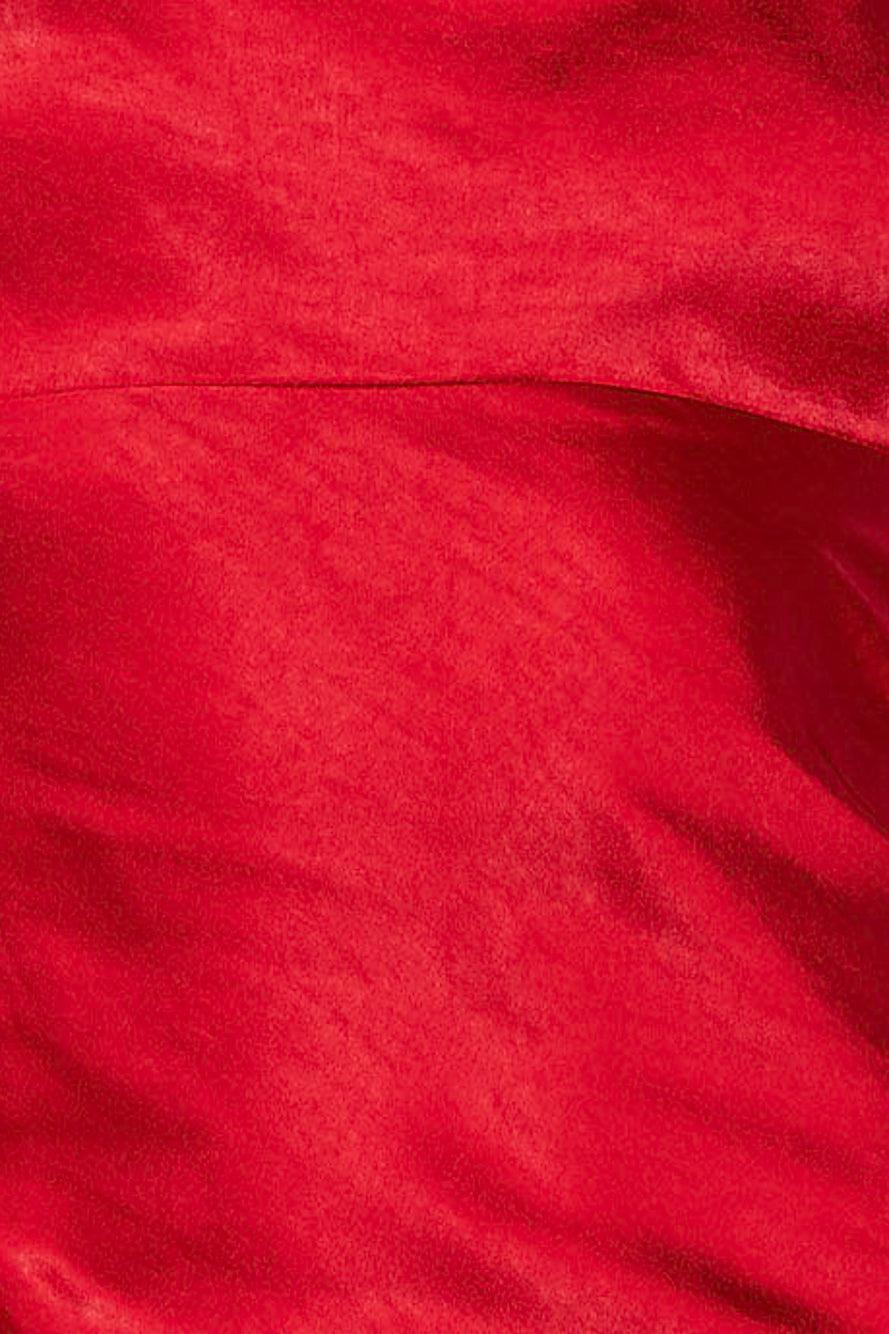 No Advice Midi Dress Red Product Image