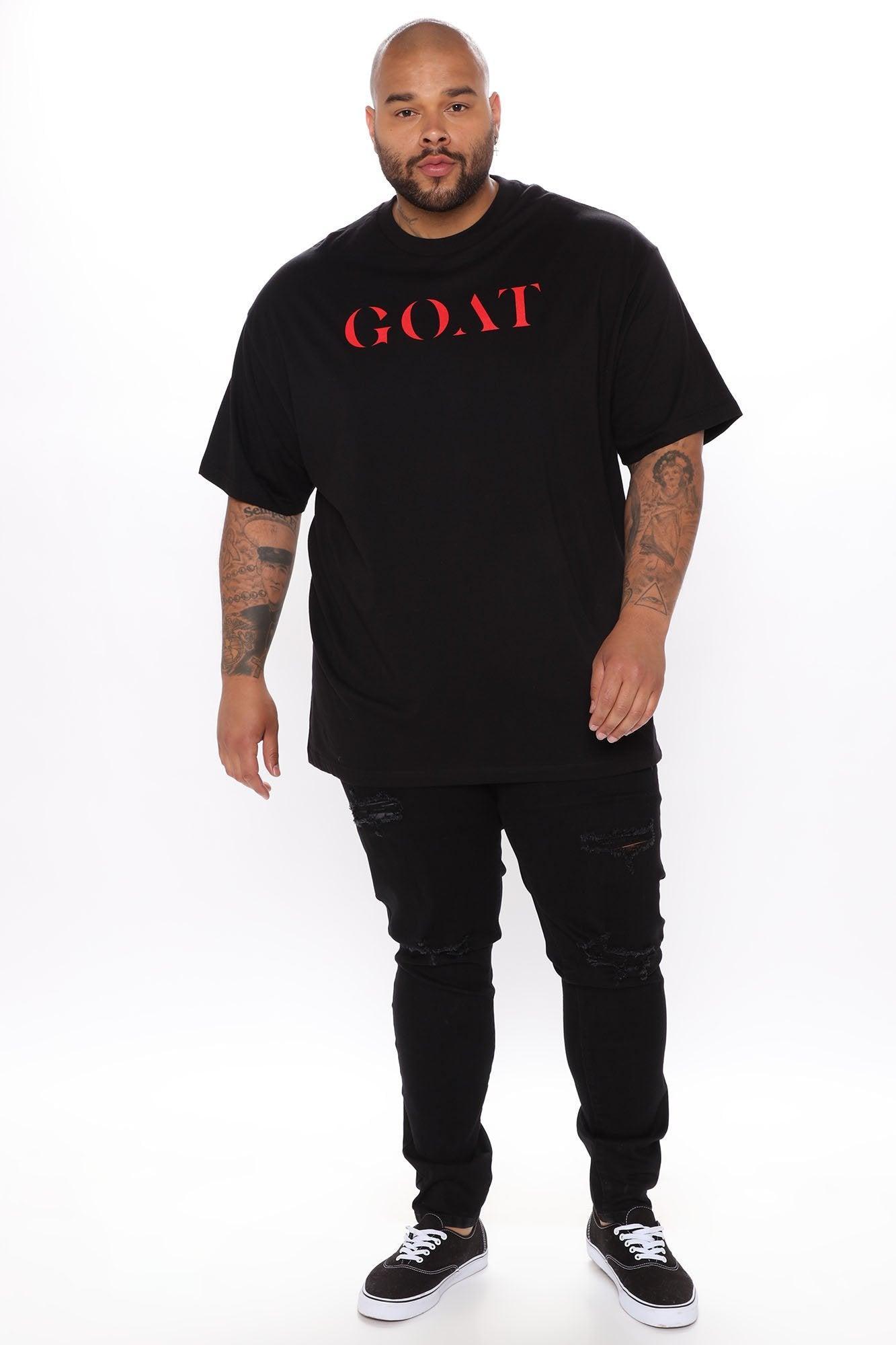 The GOAT Short Sleeve Tee - Black Product Image