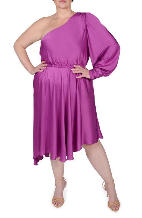 Mayes Nyc Olivia One Shoulder Dress Product Image