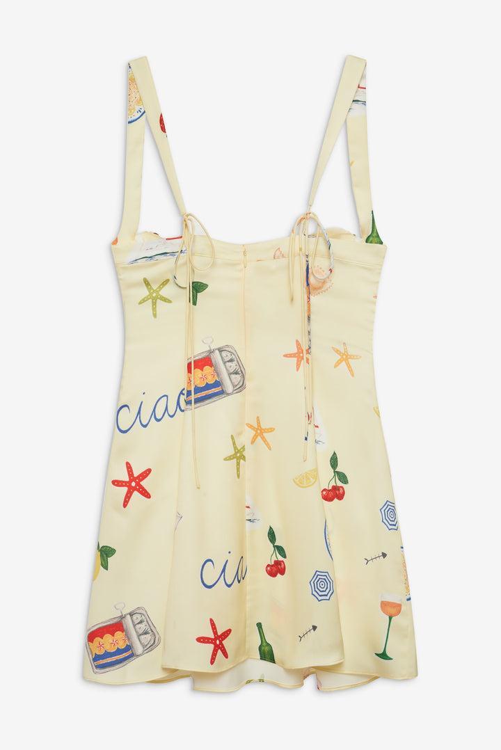 Ciao Mini Dress — Yellow Product Image