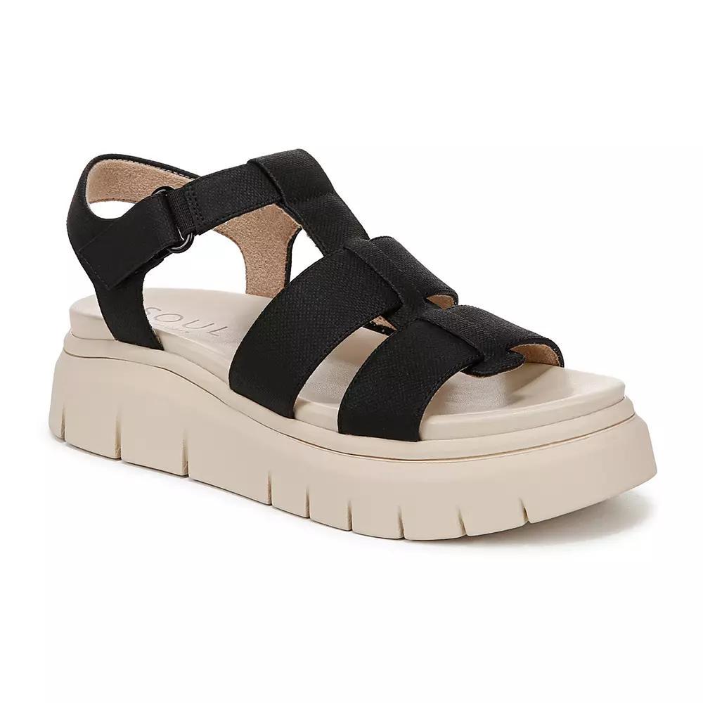SOUL Naturalizer Pippa Women's Fisherman Sandals, Size: 7, Black Product Image