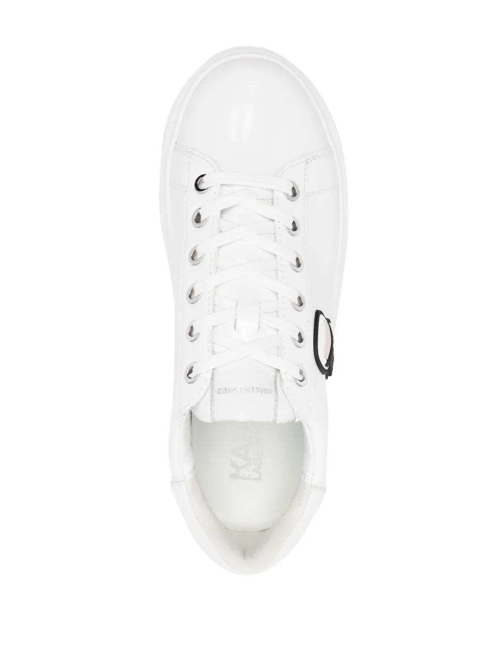 Ikonik Karl-motif lace-up sneakers Product Image