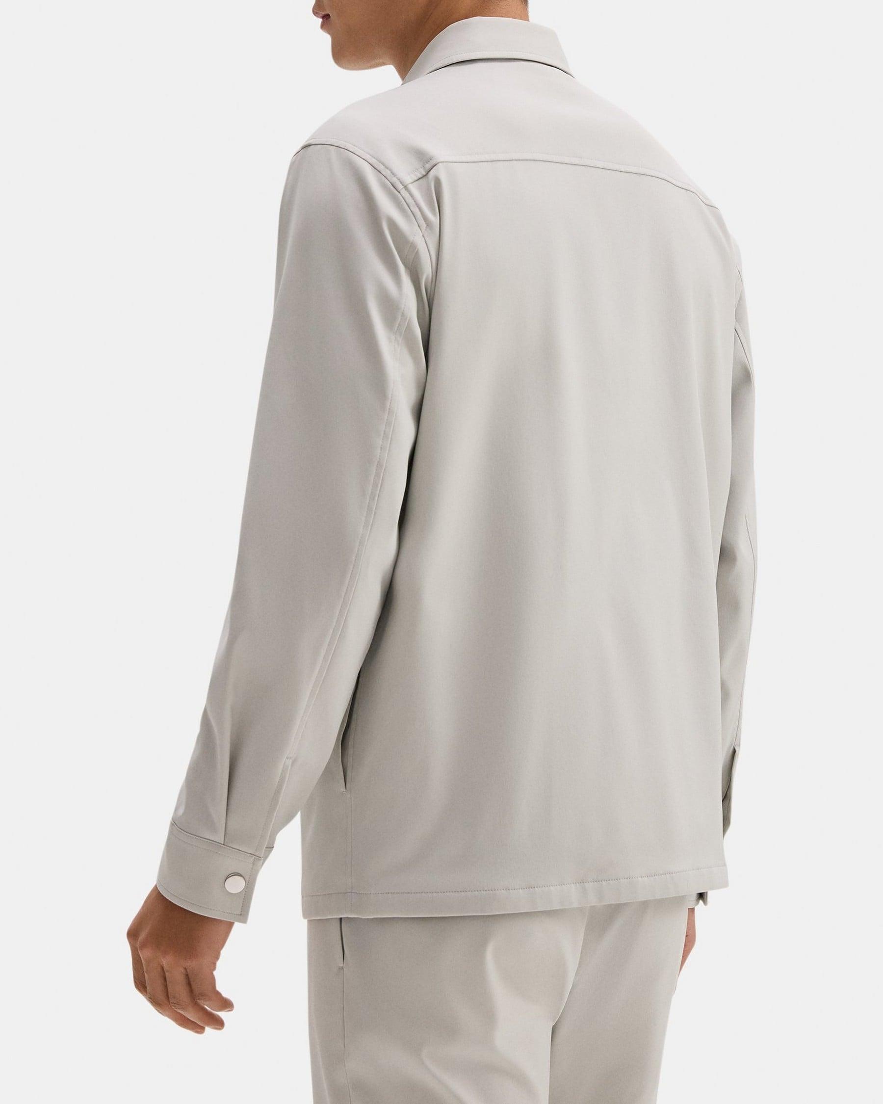 Shirt Jacket in Stretch Twill Product Image