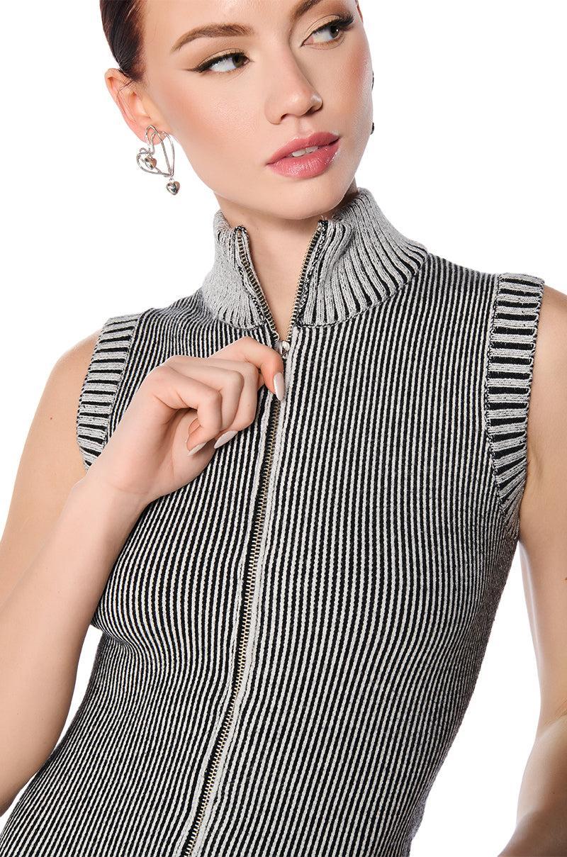 JADED KNIT MINI DRESS Product Image
