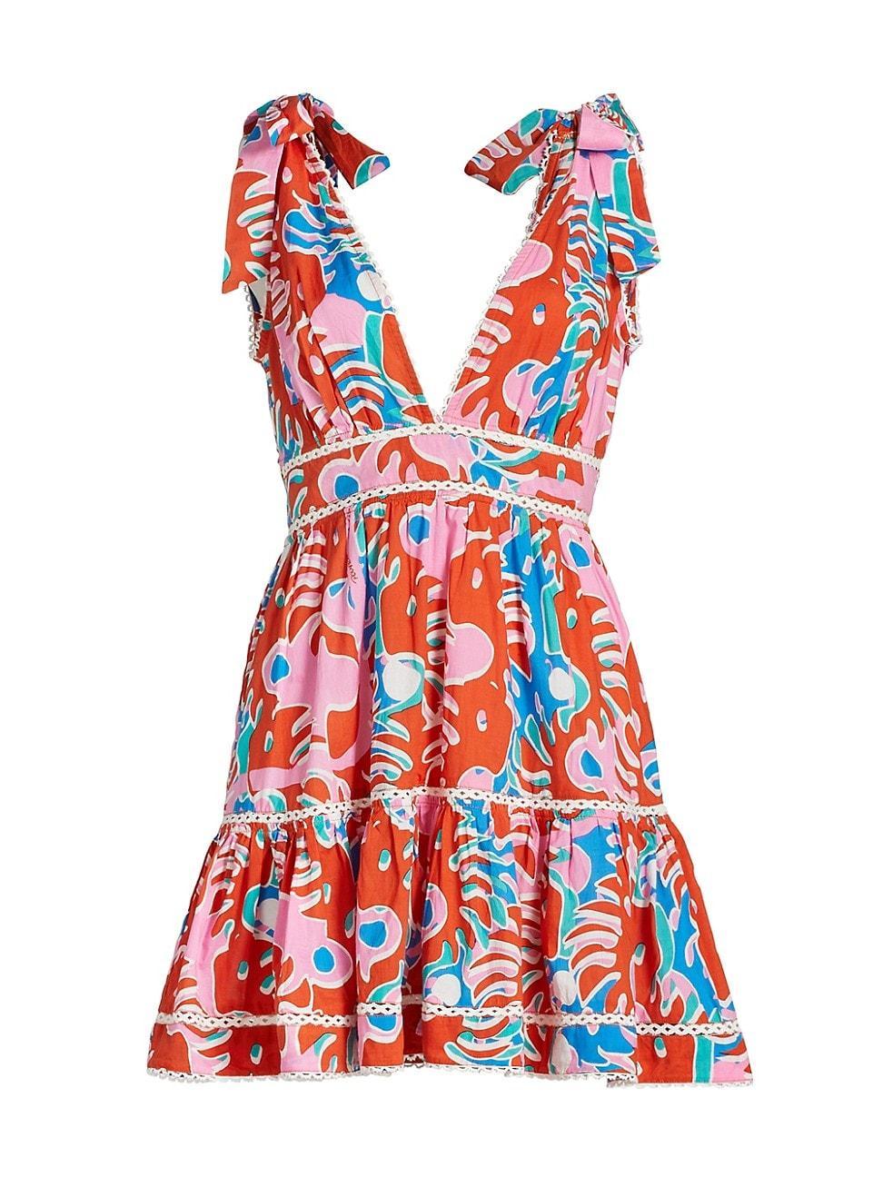 Womens Cara Bow Minidress Product Image