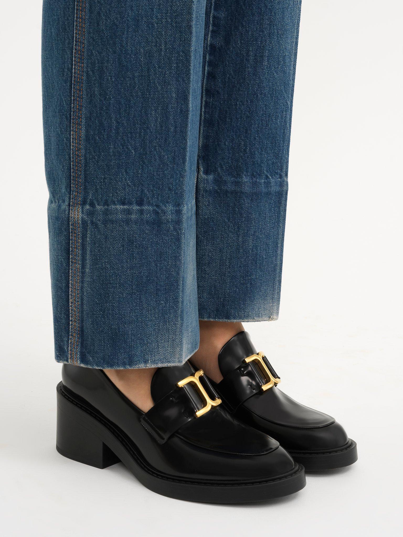 Marcie heeled loafer Product Image