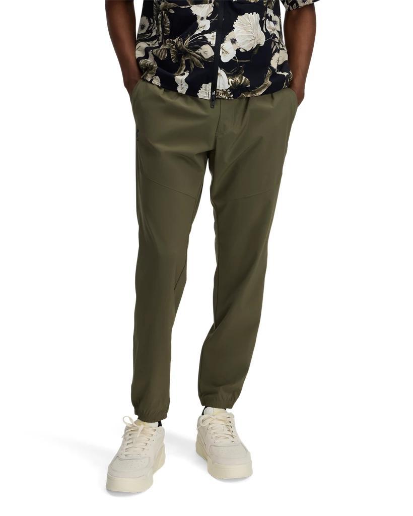 Men's Under Armour Vibe Woven Joggers, Size: XL, Coyote Product Image