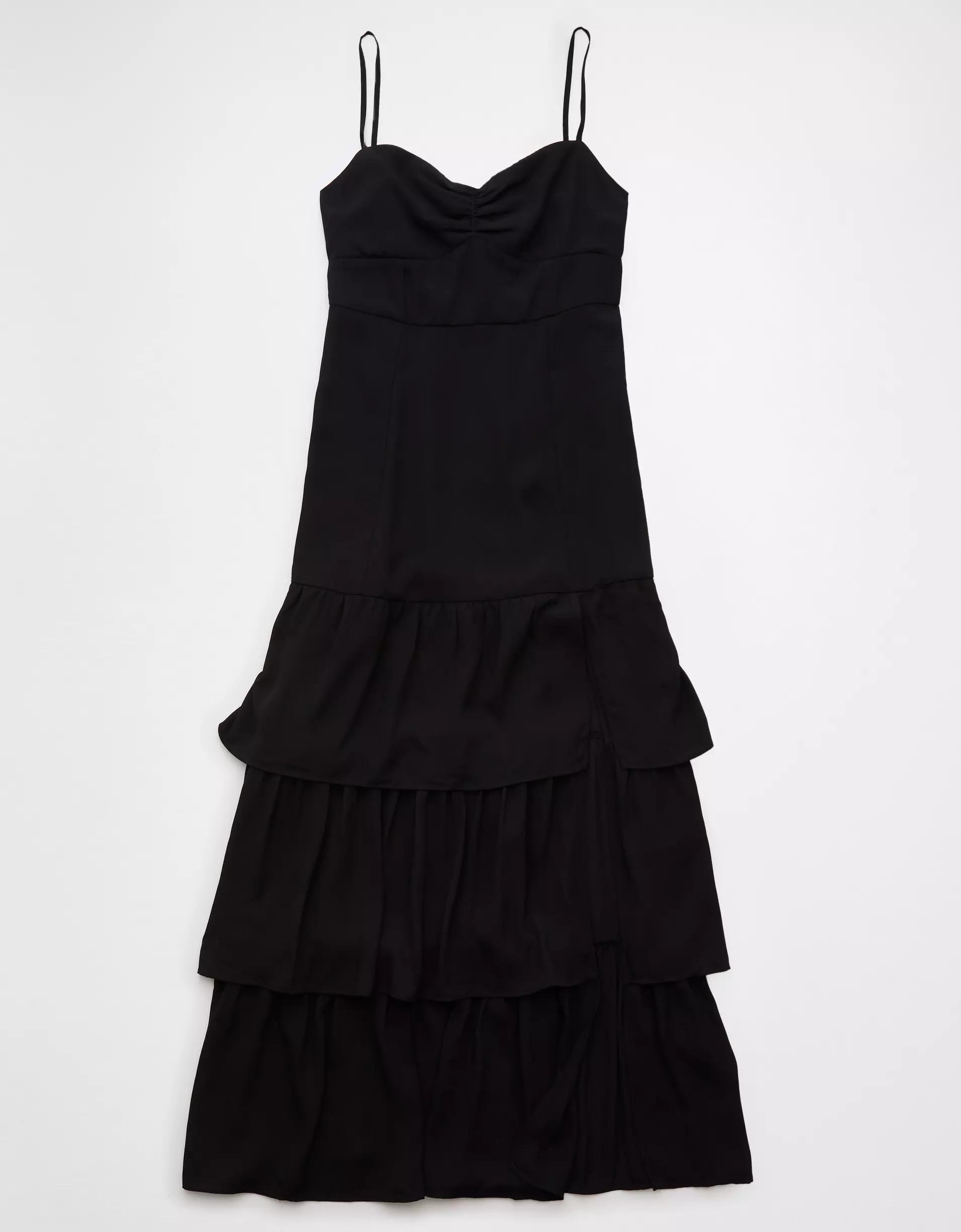 AE Drop Waist Tiered Maxi Dress Product Image