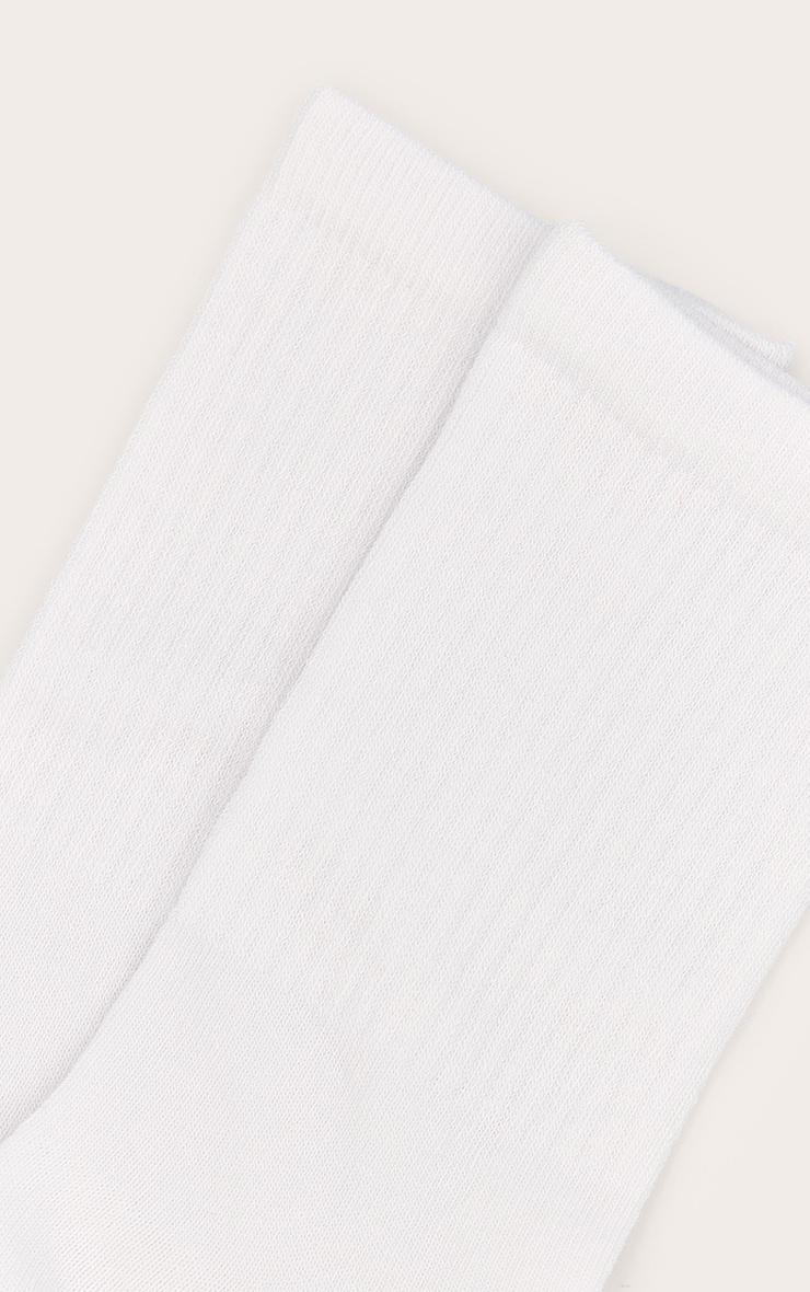 Basic White Sport Socks Product Image
