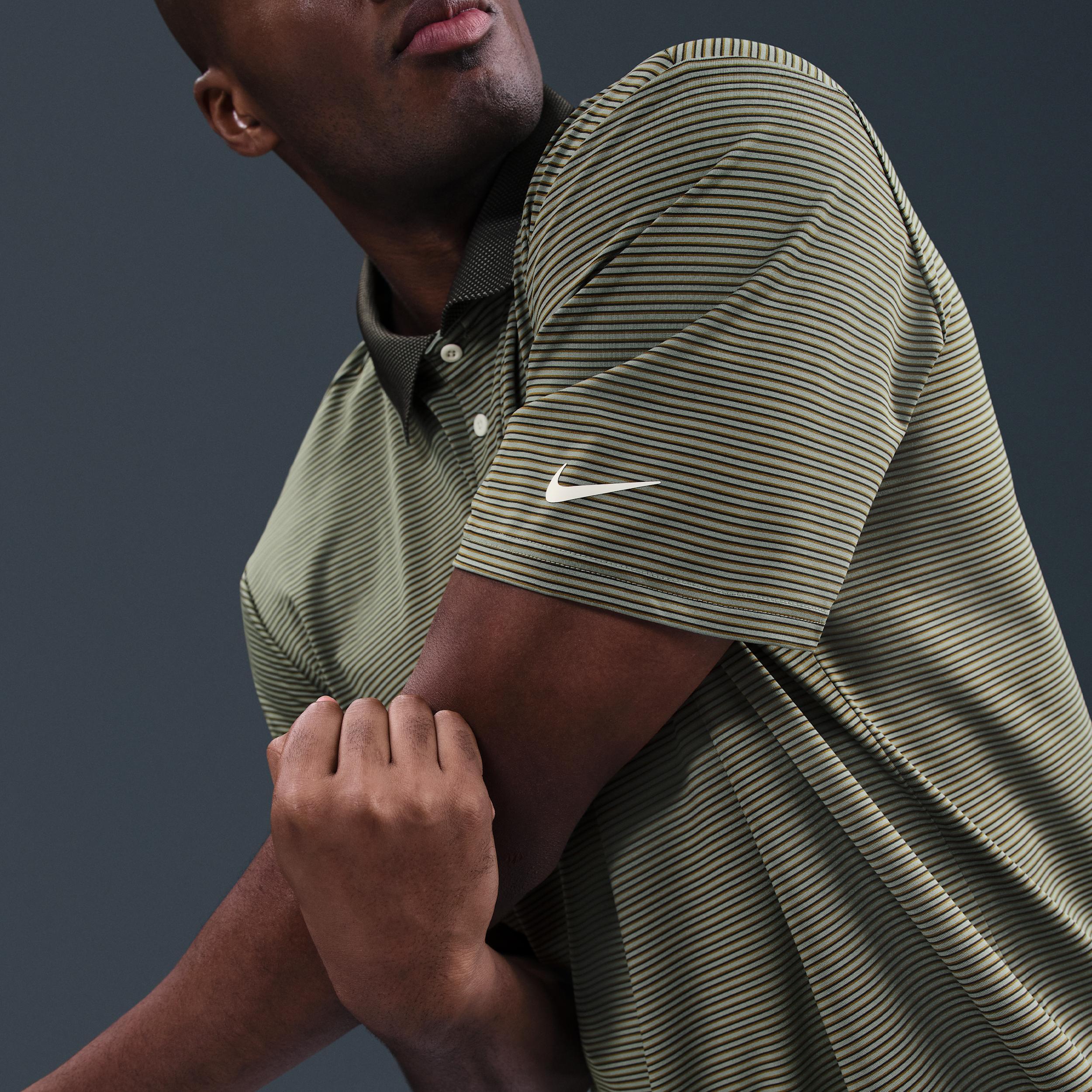 Nike Men's Tour Dri-FIT Striped Golf Polo Product Image