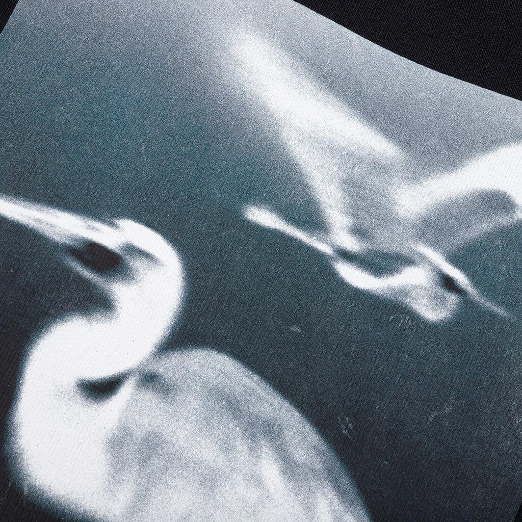 Censored Heron Crewneck - Black/White Male Product Image
