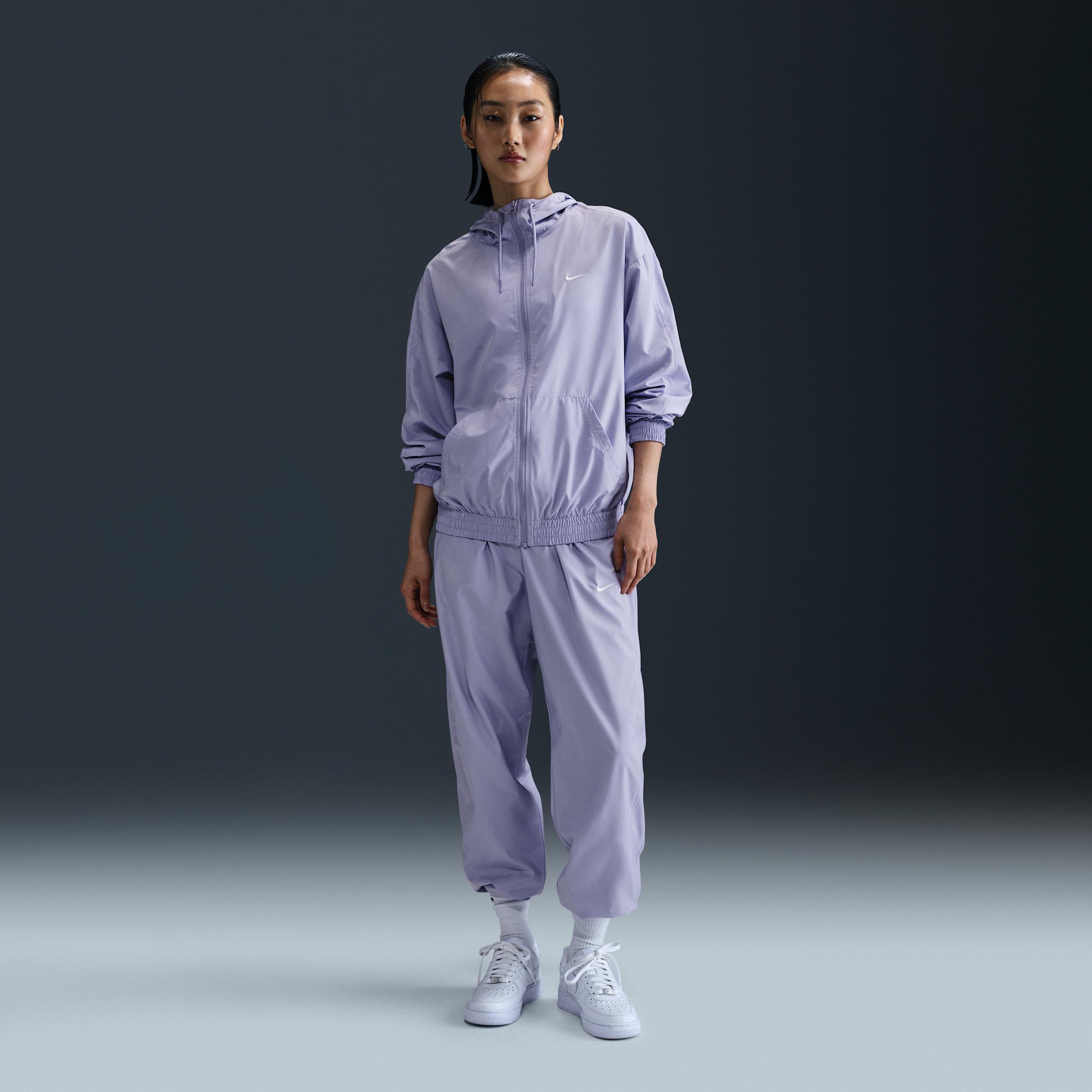 Women's Nike Sportswear Classic Wovens Loose UV Protection Hooded Jacket Product Image