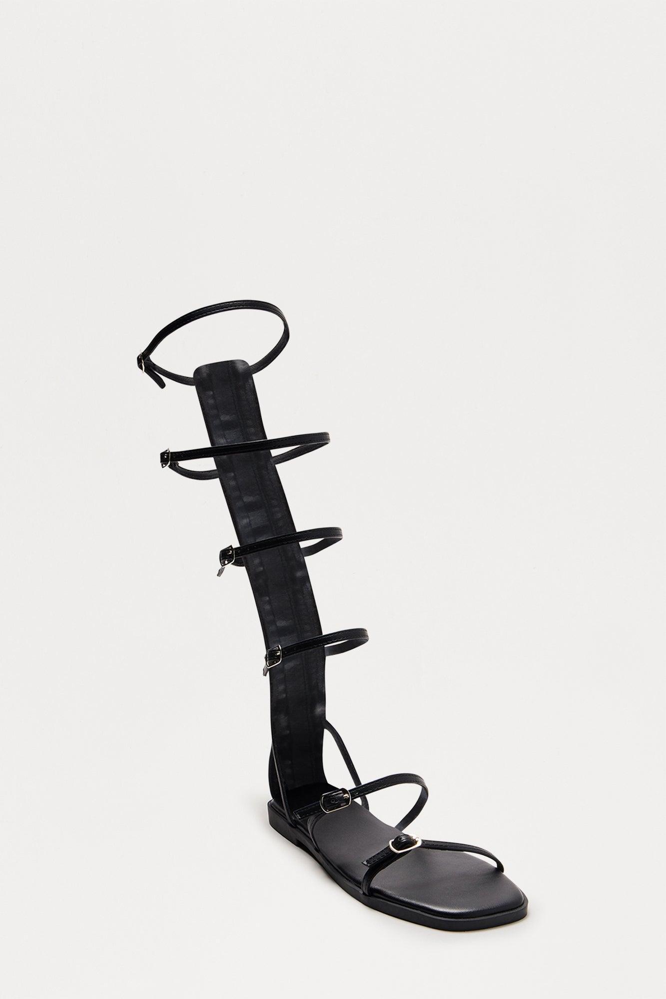 Piers Gladiator Sandals - Black Product Image