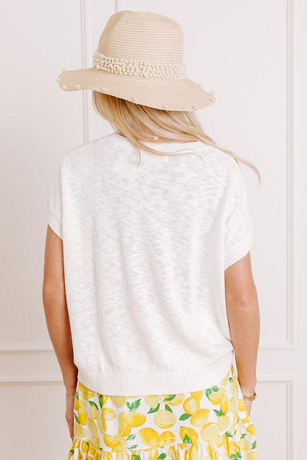 Love And Limoncello Knit Top Product Image