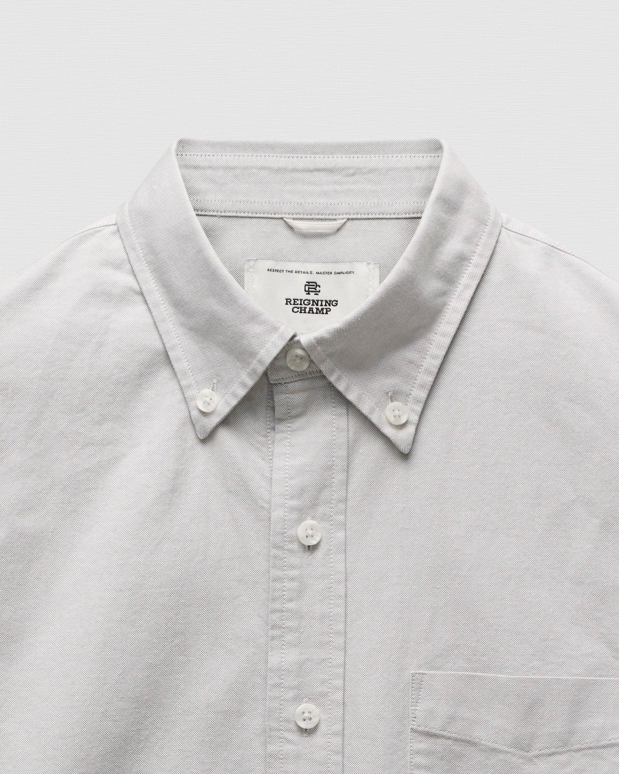 Cotton Oxford Windsor Standard Shirt Male Product Image