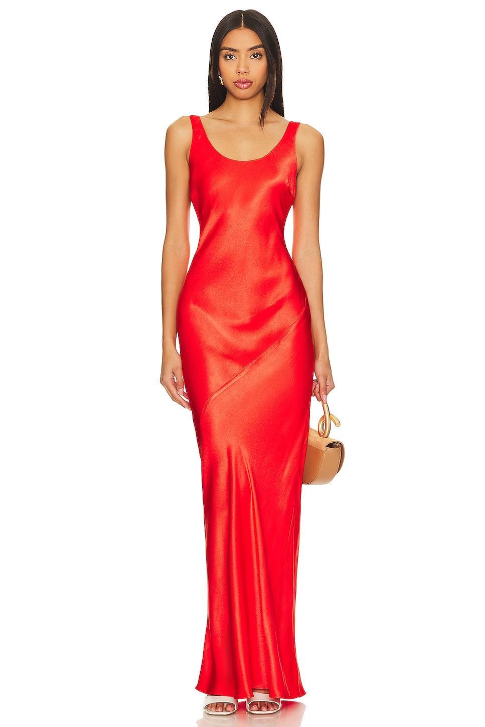 Adelyn Bias Dress Line & Dot Product Image