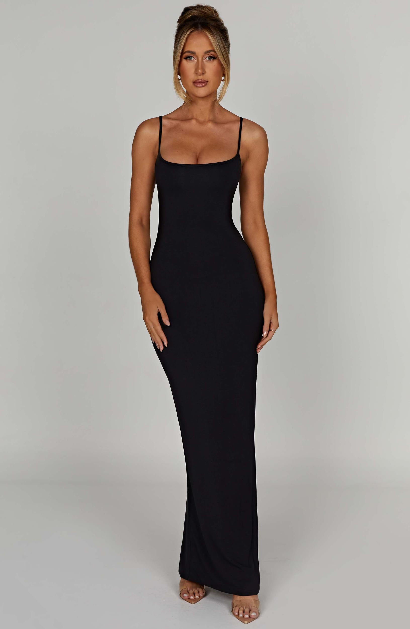 Saskia Maxi Dress - Cream Product Image