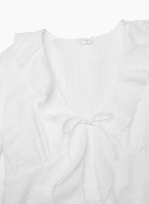 frenchy linen blouse Product Image