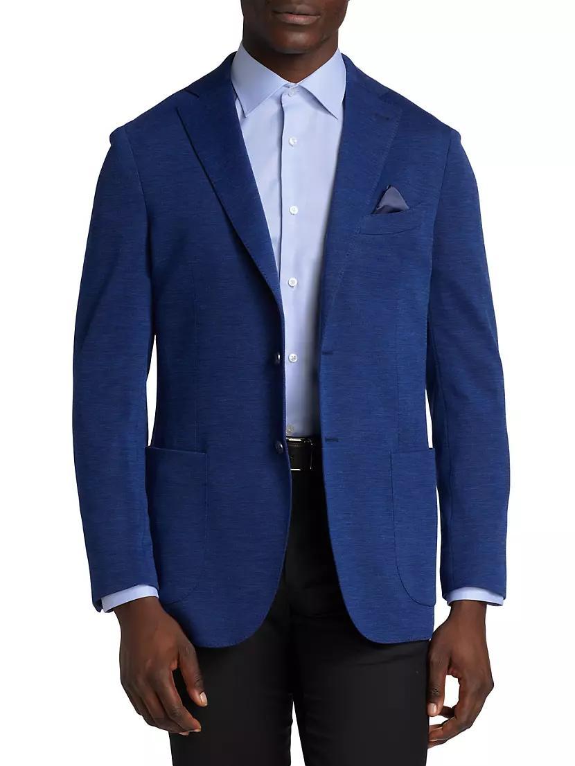 COLLECTION Heathered Wool Sport Coat Product Image