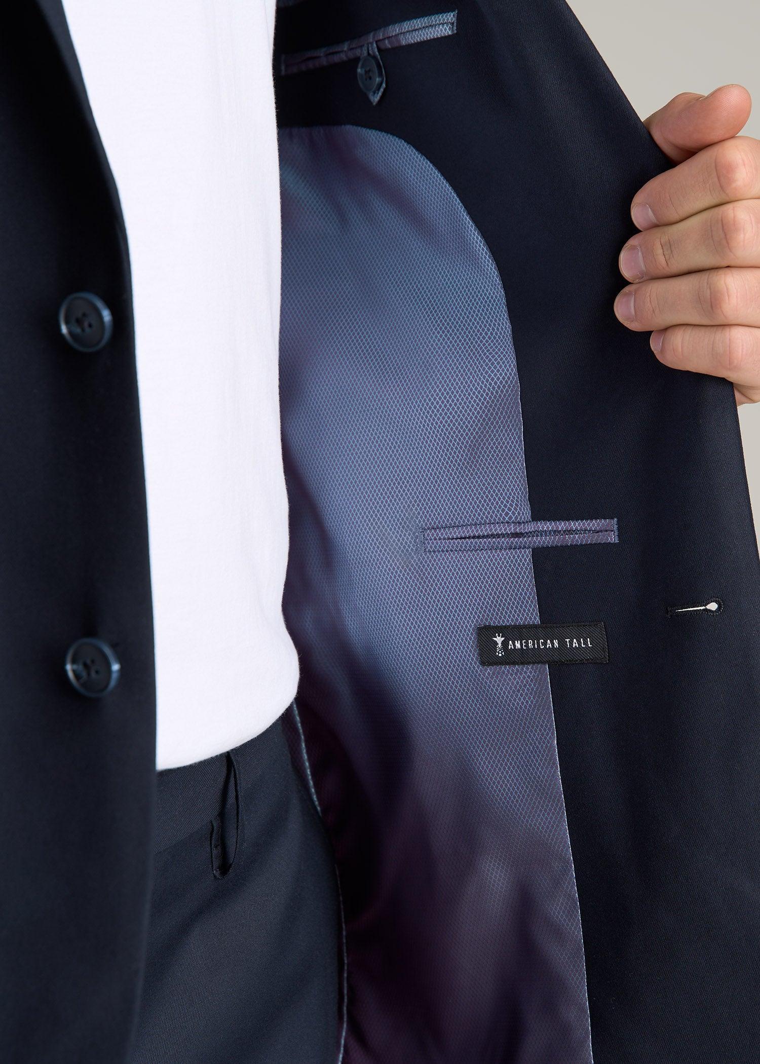 Suit Jacket for Tall Men in True Navy Product Image