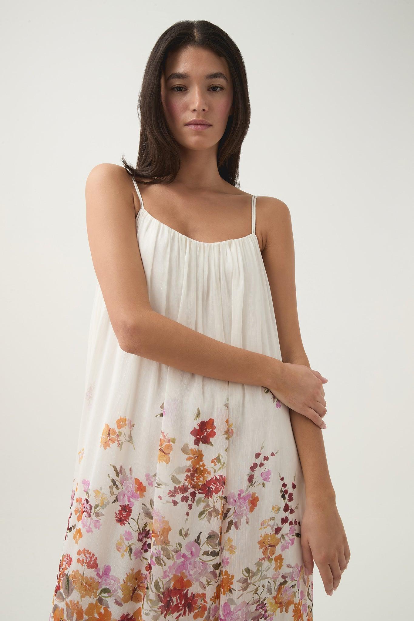 Boeri Border Print Midi Dress Product Image