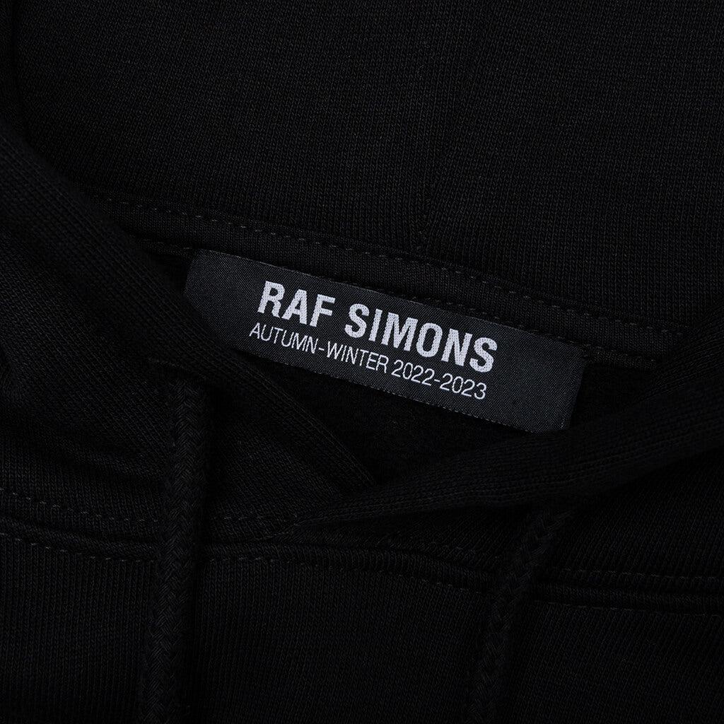 Regular Fit Hoodie Die Cast Print - Black Male Product Image