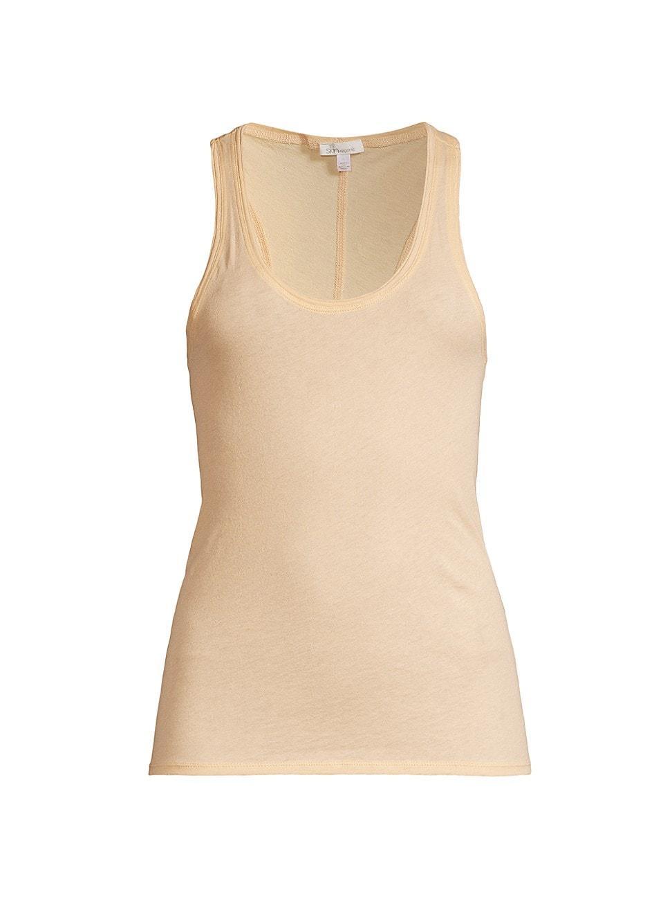 Skin Racer Back Tank White XS Product Image