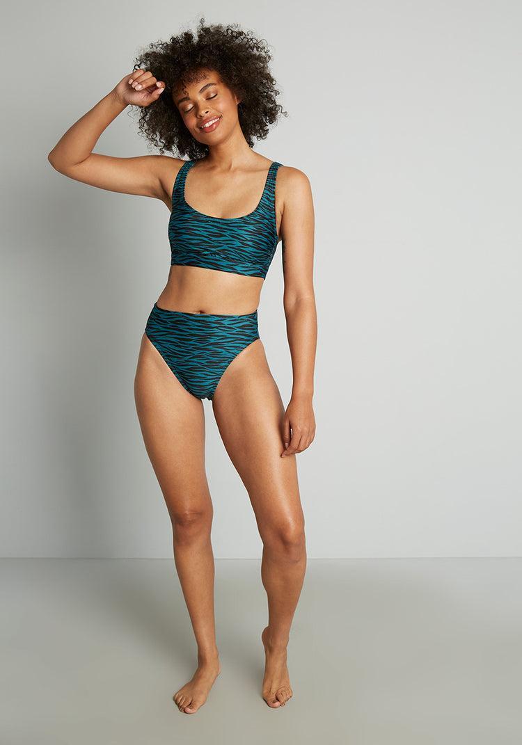 The Franky High-Waisted Bikini Bottom Product Image